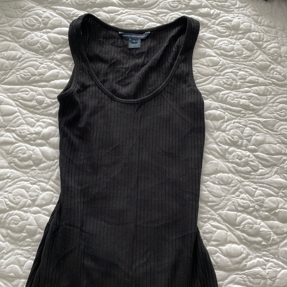 French connection long side slit dress